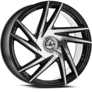 Azara – AZA-529 – Black – 26″x8.5″ 35mm – Summer Wheels – AZA-52920853635BM